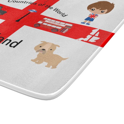 Planche À Découper Pays du monde - Angleterre 2 (Coin)