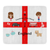 Planche À Découper Pays du monde - Angleterre 2 (Devant)