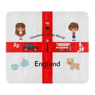 Planche À Découper Pays du monde - Angleterre 2