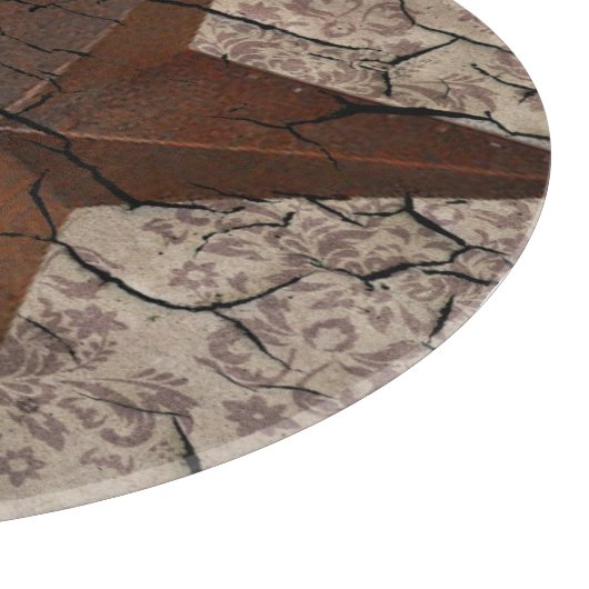 Planche À Découper Pays occidental rustique Primitif Texas Star (Coin)