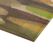 Planche À Découper Paysage Abstrait de ton terrestre (Coin)