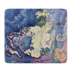 Planche À Découper Paysage avec chèvres (par Henri-Edmond Cross)