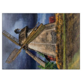 Planche À Découper Paysage dans la Pays-Bas Cutting Board (Devant)