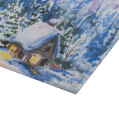 Planche À Découper Paysage d'hiver (Coin)