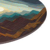 Planche À Découper Paysage du Canyon Sunset (Coin)