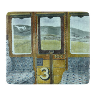 Planche À Découper Paysage du train (par Eric Ravilious)