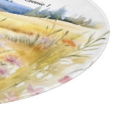 Planche À Découper Paysage fleur sauvage Cadeau d'anniversaire (Coin)