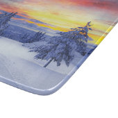 Planche À Découper Paysage hivernal (Coin)