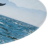 Planche À Découper Paysage marin de la baleine : Eau Dramatique. (Coin)