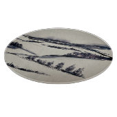 Planche À Découper Paysage neigeux (Coin)