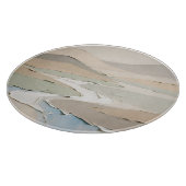 Planche À Découper Paysage Neutre Abstrait (Coin)