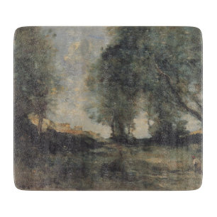 Planche À Découper Paysage (par Camille Corot)