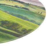 Planche À Découper Paysage : Sérénité Peinte Légère (Coin)