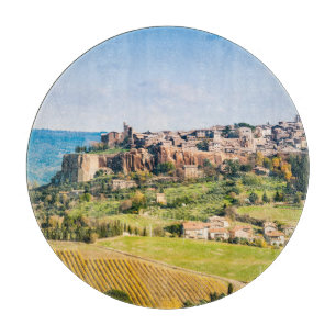 Planche À Découper Paysage sur Orvieto
