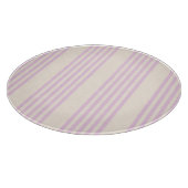 Planche À Découper Peaches et crème cinq bandes motif (Coin)