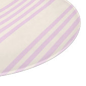 Planche À Découper Peaches et crème cinq bandes motif (Coin)