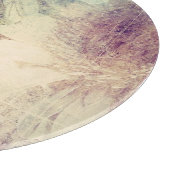 Planche À Découper Peacock Fleur et Plumes vintages (Coin)