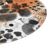 Planche À Découper Peau animale : motif léopard créatif. (Coin)