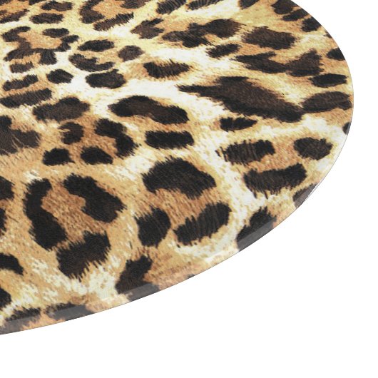 Planche À Découper Peaux de léopard, design motif sans soudure. (Coin)