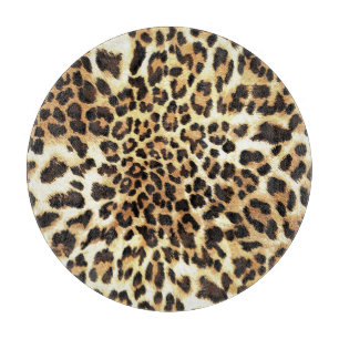 Planche À Découper Peaux de léopard, design motif sans soudure.