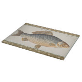 Planche À Découper Pêche à la carpe peinture à l'eau douce (Coin)