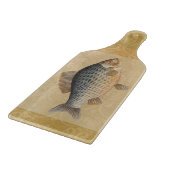 Planche À Découper Pêche à la carpe peinture à l'eau douce (Coin)