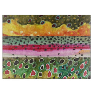 Planche À Découper Pêche à la truite