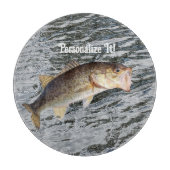 Planche À Découper Pêche de basse de saut personnalisable (Devant)