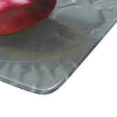 Planche À Découper Pêche fraîche à la lumière du soleil (Coin)