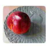 Planche À Découper Pêche fraîche à la lumière du soleil (Devant)