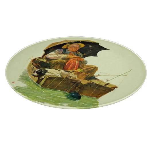 Planche À Découper Pêche terminée (Coin)