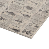 Planche À Découper Pêche vintage leures : pêcheur d'antiquité des ann (Coin)