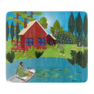 Planche À Découper Pêcheurs