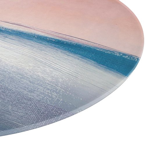 Planche À Découper Peinture à l'huile Abstraite, texture de toile. (Coin)