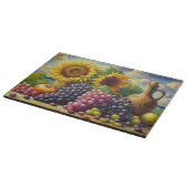 Planche À Découper Peinture à l'huile de raisin et de tournesol (Coin)