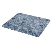 Planche À Découper Peinture à l'huile de surface de glace fissurée (s (Coin)