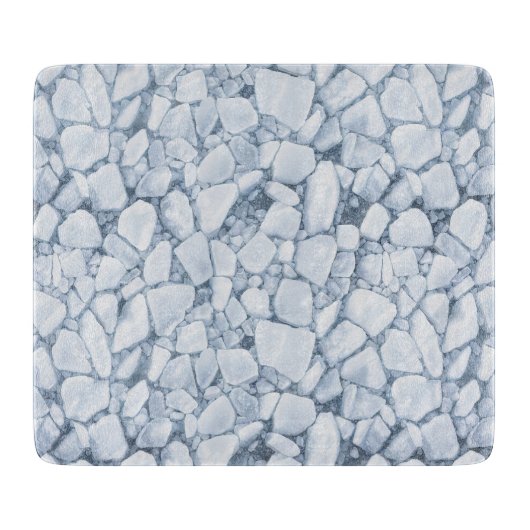 Planche À Découper Peinture à l'huile Surface de Glace Fendillée (Sty (Devant)
