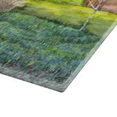 Planche À Découper Peinture à orage de printemps Aquarelle (Coin)