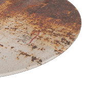 Planche À Découper Peinture à peeling, texture murale rouillée. (Coin)