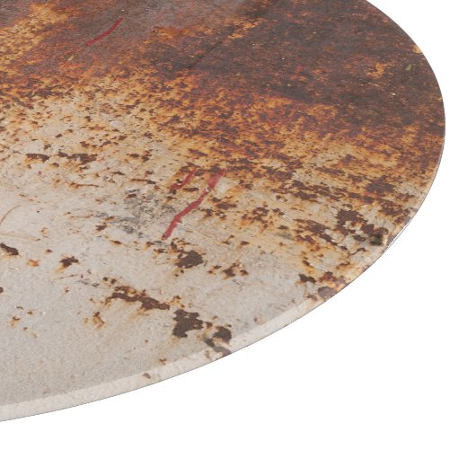 Planche À Découper Peinture à peeling, texture murale rouillée. (Coin)