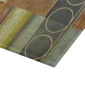 Planche À Découper Peinture Abstraite multitexturée par Vision Studio (Coin)