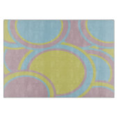 Planche À Découper Peinture Abstraite Pastel moderne (Devant)