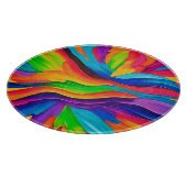 Planche À Découper Peinture arc-en-ciel (Coin)