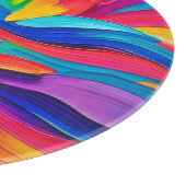 Planche À Découper Peinture arc-en-ciel (Coin)