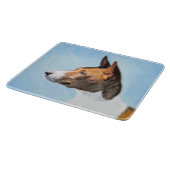 Planche À Découper Peinture Basenji - Belle Art Original (Coin)