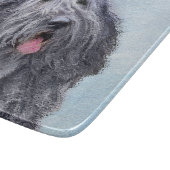 Planche À Découper Peinture Bergamasco Sheepdog - Chien original mign (Coin)