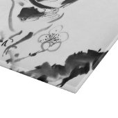 Planche À Découper Peinture chinoise, fleur de prune et oiseau (Coin)