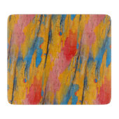 Planche À Découper Peinture colorée (Devant)