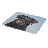 Planche À Découper Peinture de Beauceron - Cute Original Chien Art (Coin)