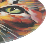 Planche À Découper Peinture de chats (Coin)